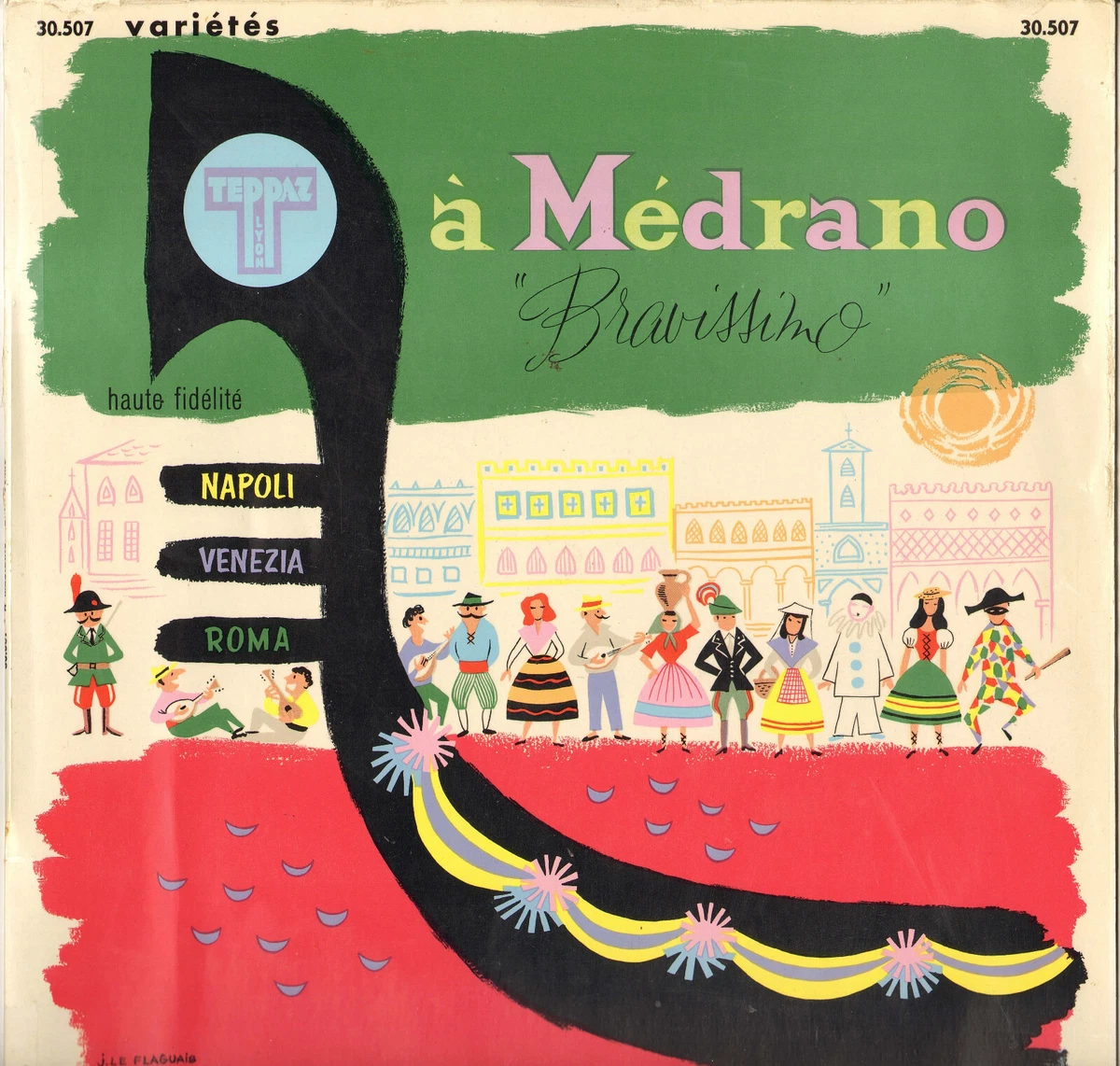 HUBERT DEWAELE "A MEDRANO BRAVISSIMO" LP TEPPAZ 30.507 Josyane Lonzac!