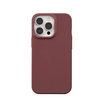 aiino Custodia Eco per iPhone 13 Pro Max, Cover 100% in Plastica Riciclata per iPhone 13 Pro Max, Ecosostenibile, AntiGraffio, Profilo Sottile, Protegge il Dispositivo e il Pianeta, Prugna
