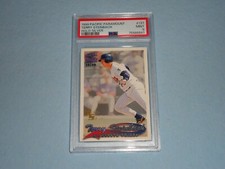 1999 Pacific Paramount Holo Silver Card Terry Steinbach 137 PSA 9 Mint 75566841