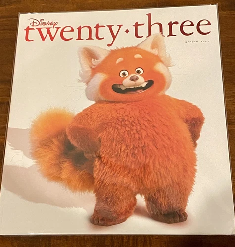 D23 Disney Twenty-Three Magazine Turning Red Spring 2022 NEW SEALED  Red Panda