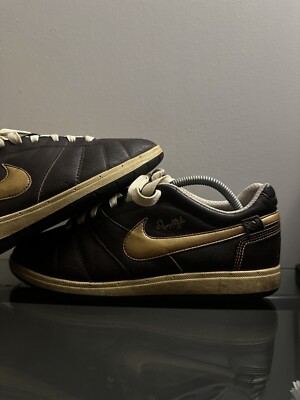 Ronaldinho NIKE AIR Indoor Soccer Shoes 315261-271 Brown Mens Size