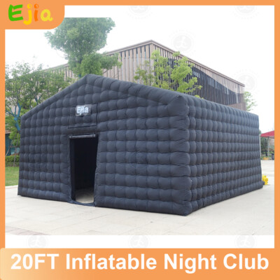 6x6x4mH Gaint Aufblasbare Night Club Portable Disco Zelt Party Zelt für Party