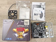 Intel i5-3450 3.5Ghz ASRock H77M-ITX LGA1155 ITX Motherboard 16GB DDR3 RAM