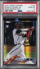 2018 TOPPS CHROME PRISM REFRACTOR #193 RONALD ACUNA JR. ROOKIE RC PSA 10