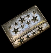Authentic Jimmy Choo Silver Key Holder Wallet with Stars COA included 