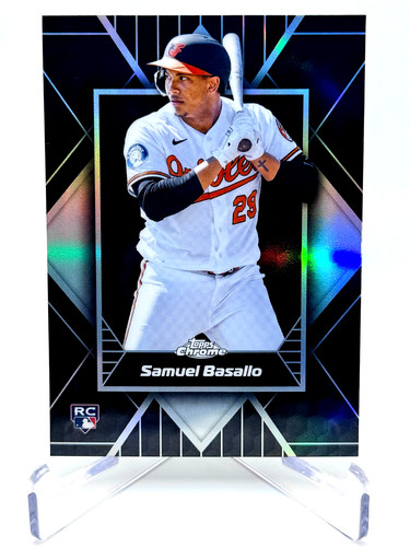2026 Topps Chrome Samuel Basallo Shadow Etch Case Hit SSP #SE-18