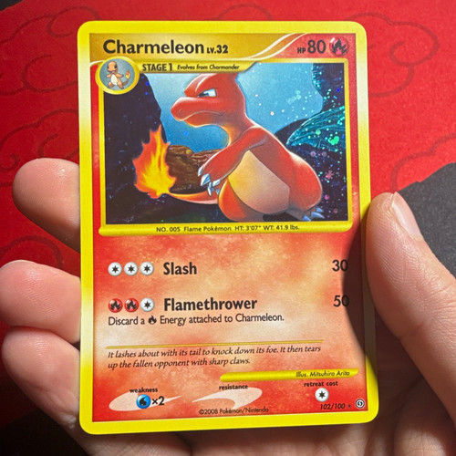 Charmeleon 102/100 Stormfront Regular Unlimited Common EN 2008 80 HP