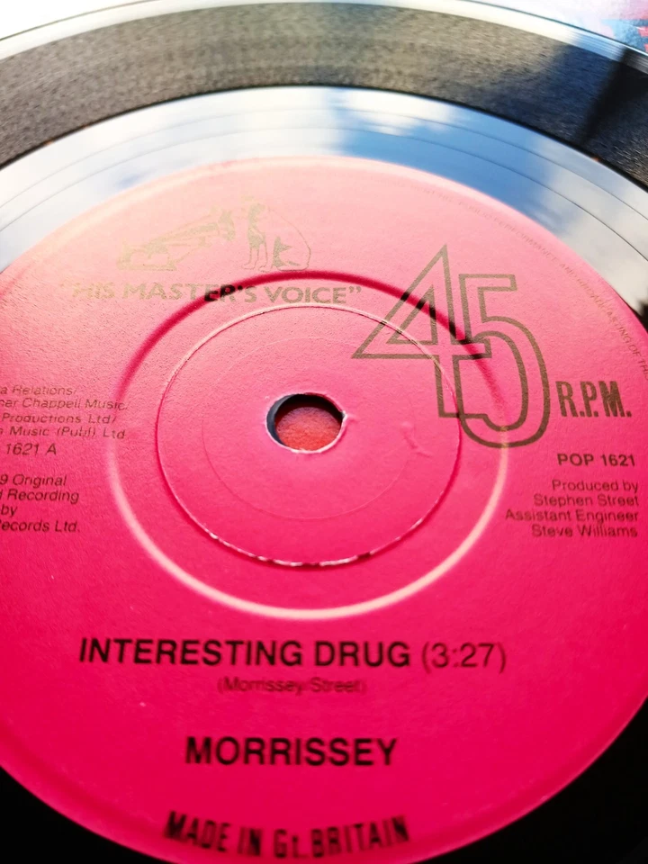Morrissey - Interesting Drug - POP 1621 - 7" Single - Image 3 of 4