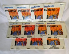 Pioneer Laserkaraoke Laserdisc Video Singalong Lot Of 11 Stanards
