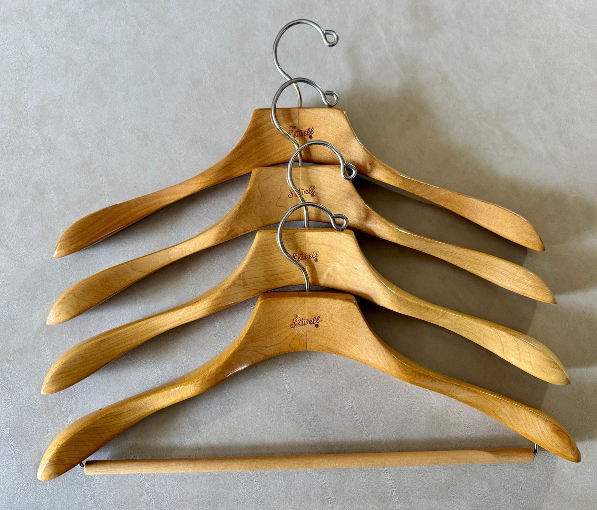 Wooden Vintage Clothes Hangers for sale - eBay