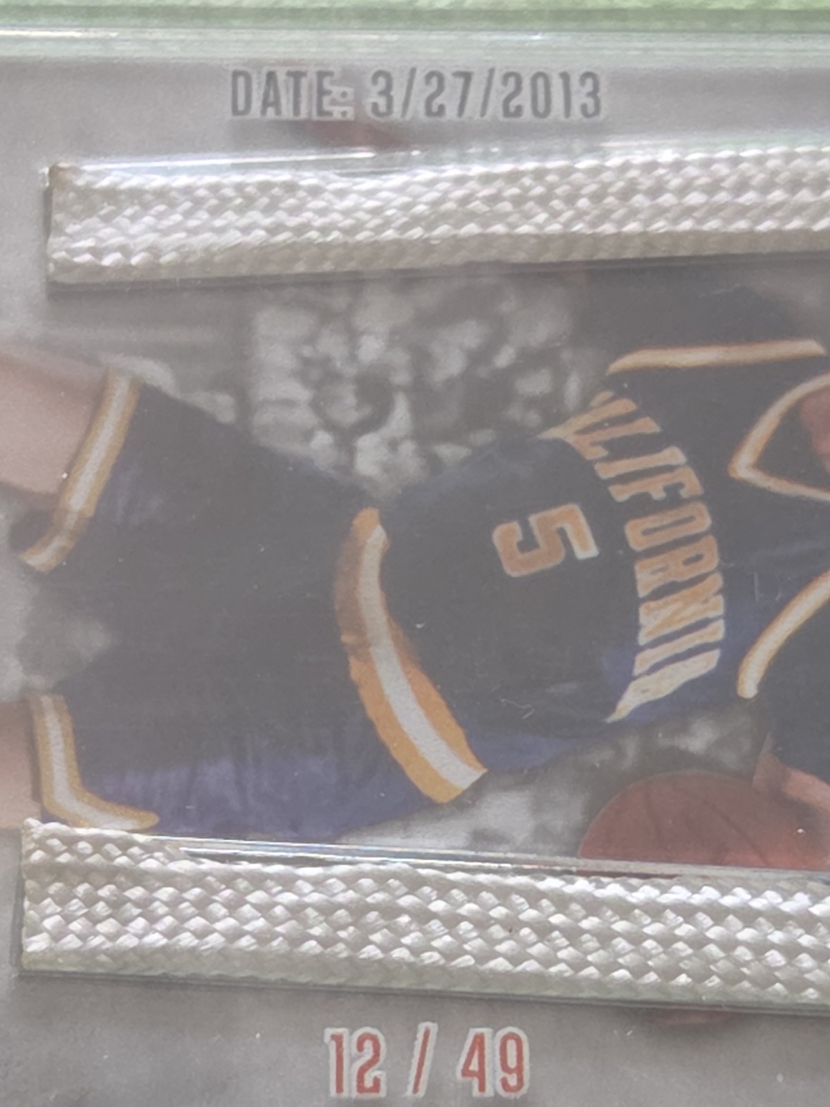 2025 Jersey Fusion HOFer Jason Kidd With Game Used Basketball Net Swatch 12/49 view 8