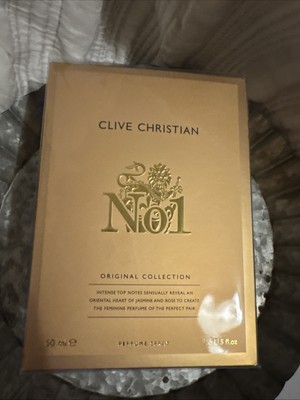CLIVE CHRISTIAN No 1 ORIGINAL COLLECTION PARFUM SPRAY WOMEN 1.6 Oz / 50 ml NEW!!