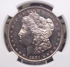 1881 "S" Morgan SILVER Dollar $1 NGC MS63 PL #006 *PROOF LIKE* Unc BU ECC&C, Inc