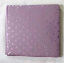 Creative Memories SPRINGTIME SOIREE Hyacinth Purple Floral Album Foil 12x12