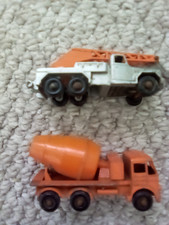 Matchbox Lesney No. 30 Magirus-Deutz Crane + no.26 foden cement mixer