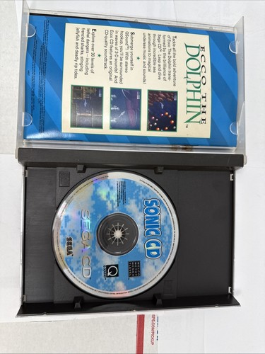 Sonic CD (Sega CD 1993) CIB FAST SHIPPING - Picture 6 of 6
