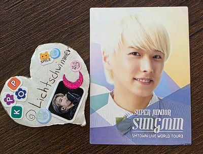 SUPER JUNIOR Sungmin SMTOWN Live World Tour 3 Official Photocard Kpop PC 