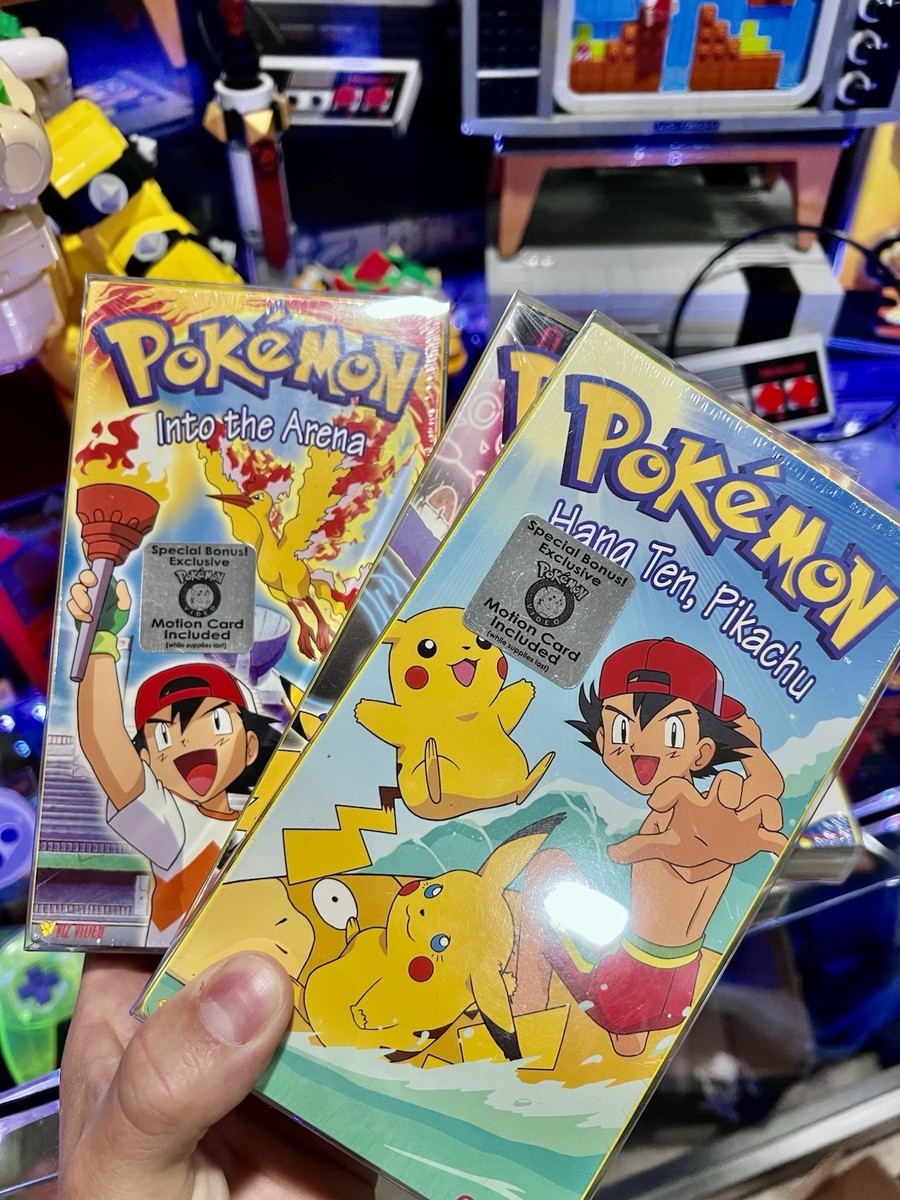 All 26 Original Pokémon VHS Tapes BRAND NEW, Sealed w/ Protectors