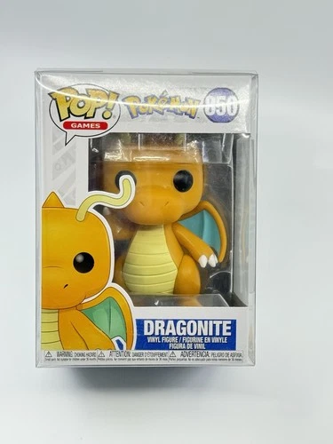 Funko Pop! Pokémon Games Dragonite #850 With Soft Pop Protector