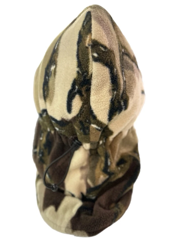 Fleece Camo Balaclava Men’s Winter Hunting Sport Fishing Outdoors  Mask Skiing - Image 4 of 4