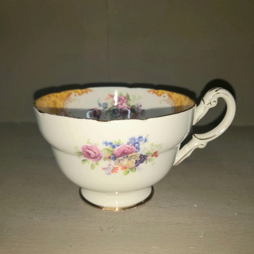 Rare Vintage Paragon Rockingham Yellow Bone China Breakfast Tea Cup. VGC - Picture 2 of 5