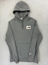 The North Face Half Dome Stitched Logo Hoodie Sweatshirt (Men's Medium) Gray