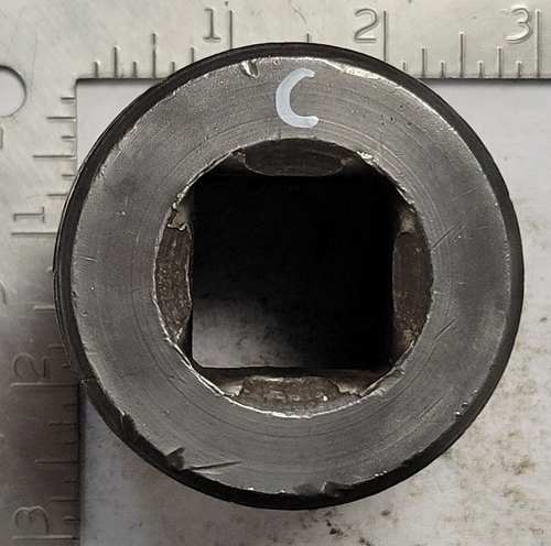 Proto 1-11/16" Socket 1" Drive 6PT 10027 listing C - Picture 5 of 5