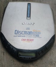 Vintage Sony Discman ESP CD Player Car Ready Mega Bass D-E307CK Works Great