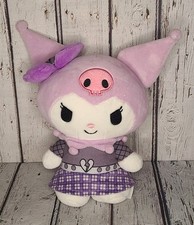 9" Sanrio Kuromi Purple Goth Plush Hello Kitty & Friends Series 2 Stuffed Toy