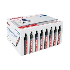 Image of edding 363 Whiteboard Marker Classpack Chisel Tip 1-5mm Line Black - 50 Pack (4-