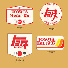 Toyota Heritage Collection Vinyl Decal Trd 4runner Tacoma Tundra Fj Land Cruiser