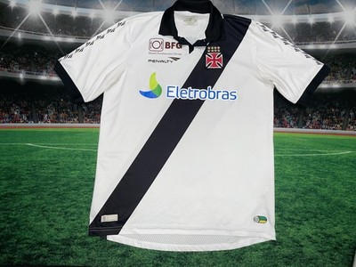 Vasco Da Gama 2012 Soccer Penalty Jersey Sz 2XL White Preowned