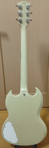 E-Gitarre Greco Standard SG 1989 White Custom 96852 Bigsby B5 - Bild 2 von 7