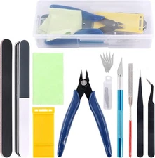 10Pcs Model Tools Craft Set Modeler Building Kit for Gundam Basic Assorted 