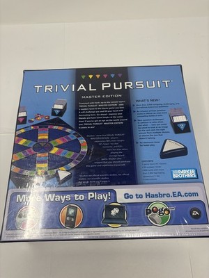 Trivial Pursuit Master Edition Board Game 2009 Hasbro New Sealed