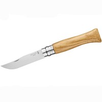 Opinel No 9 - Taschenmesser Mit 9 Cm Sandvikstahlklinge Und Olivenholzgriff