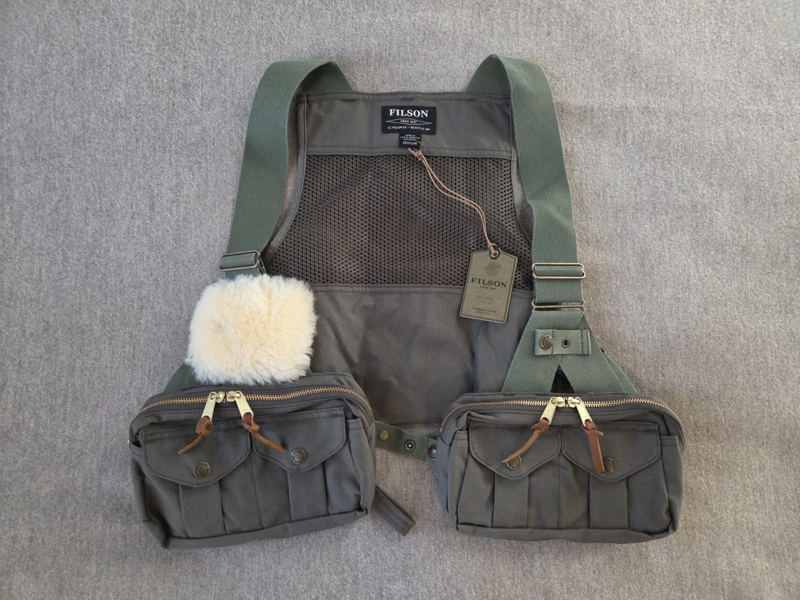 Filson Mesh Fly Fishing Strap Vest | NWT | Regular | Made in USA | Discontinued
Opens in a new windo