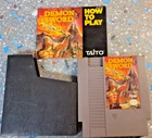 Demon Sword (Nintendo Entertainment System, NES) - USED NICE! Complete
