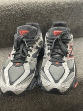 New Balance Men's 9060 Shoes in Grey, Red and Black UK 10