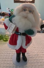 Handmade Christmas Santa Claus Decor 16" With Original Hand Tag Signed/dated 