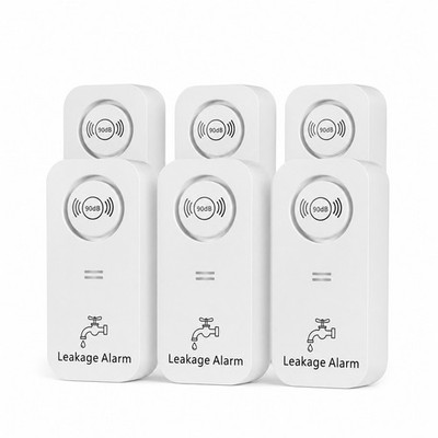 KERUI 90 dB Wireless Water Detectors Alarm Sensor for Home 6 PACK