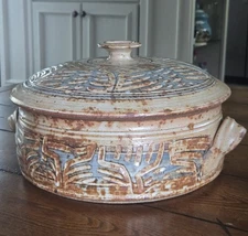 Ken Williams Studio Vintage Pottery Casserole 1988 Pueblo Colorado