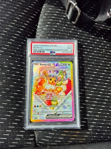 Eevee ex #174 PSA 9 Promo Prismatic Evolutions Super Premium Collection Pokemon