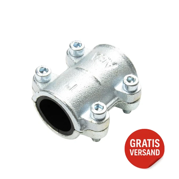 V4A Edelstahl Verschraubung 1/2″ AG X AG – Flachdichtend, DN15, Für Trinkwasser & Rohrleitungen V4A Verschraubung 1/2 Zoll