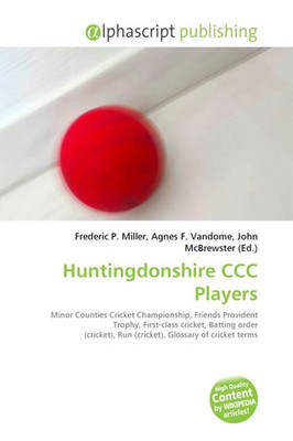 Frederic P. Miller (u. a.) | Huntingdonshire CCC Players | Taschenbuch (2026)