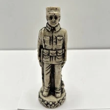 Vintage Salt Glazed  Soldier 5 3/4” Collectible