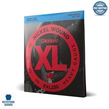 D'Addario XL Nickel Heavy Gauge Bass Strings - Long Scale, 4-String