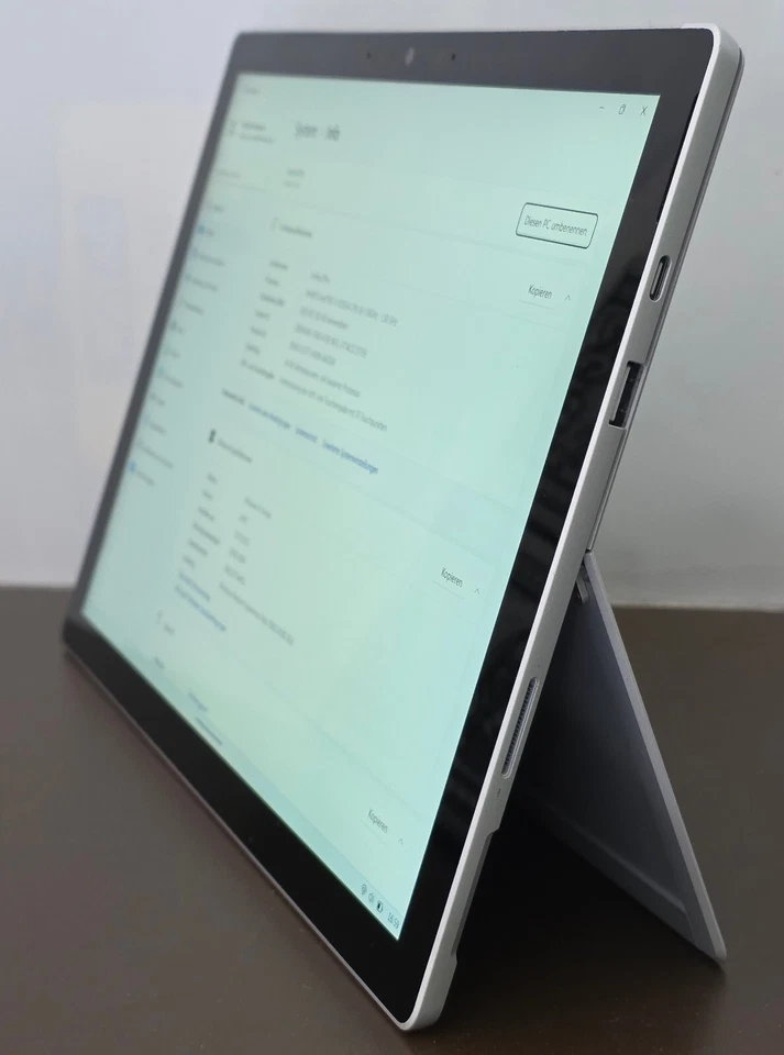 Microsoft Surface Pro 7 12,3"/256GB SSD/8GB RAM/Intel Core i5-1035G4 Top Gerät! - Bild 3 von 4