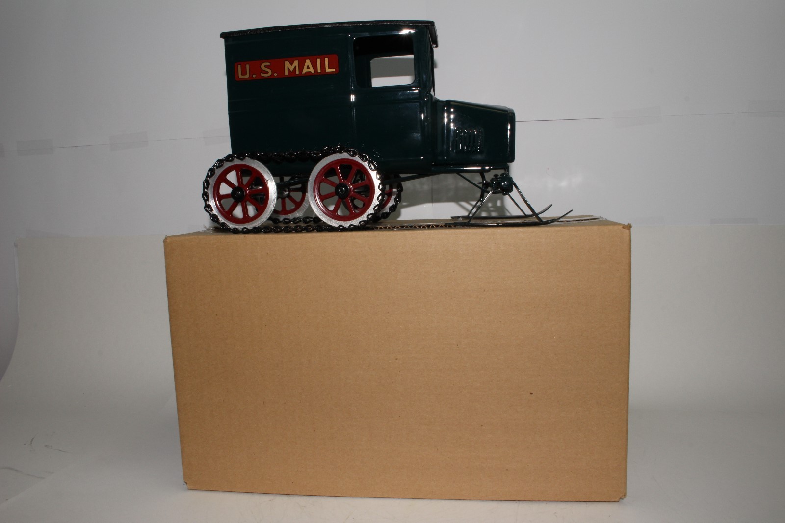 585ms Ford Modelo T Flivver Us Mail Camión sobre Esquís Acero Prensado Cowdery 585ms Ford Modelo T Flivver Us Mail Camión sobre Esquís Acero Prensado Cowdery