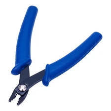 1xCrimper Pliers for Crimp Beads RoyalBlue Steel Jewelry Tools DIY 130x65x10.5mm